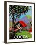 Booklet Overs The Cultivation Of Chocolate In The South American Jungle-Cadbury-Framed Art Print