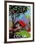 Booklet Overs The Cultivation Of Chocolate In The South American Jungle-Cadbury-Framed Art Print