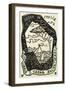 Bookplate Depicting a Sailing Boat-null-Framed Giclee Print