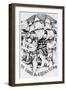 Bookplate Depicting a Sailing Boat-null-Framed Giclee Print