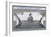 Bookplate Depicting Two Sailing Boats-null-Framed Giclee Print