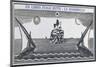 Bookplate Depicting Two Sailing Boats-null-Mounted Giclee Print