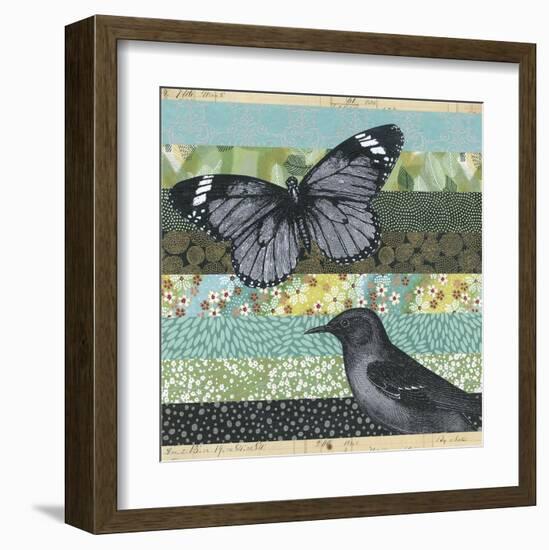 Bookplate II-Andrea Mueller-Framed Art Print