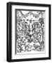 'Bookplate of Willibald Pirkheimer', c1502-1503, (1906)-Albrecht Durer-Framed Giclee Print