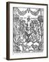 'Bookplate of Willibald Pirkheimer', c1502-1503, (1906)-Albrecht Durer-Framed Giclee Print