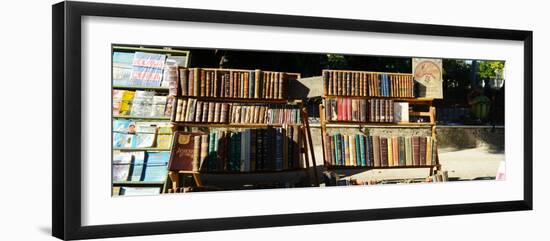 Books at a Market Stall, Havana, Cuba-null-Framed Photographic Print