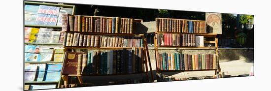 Books at a Market Stall, Havana, Cuba-null-Mounted Photographic Print