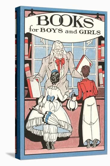 Books for Boys and Girls, Bookseller-null-Stretched Canvas