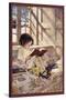 Books in Winter-Jessie Willcox-Smith-Stretched Canvas