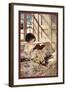 Books in Winter-Jessie Willcox-Smith-Framed Art Print