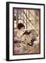 Books in Winter-Jessie Willcox-Smith-Framed Art Print