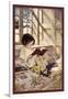 Books in Winter-Jessie Willcox-Smith-Framed Art Print