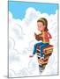 Books - Jack & Jill-Eric Sturdevant-Mounted Giclee Print