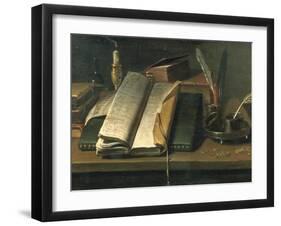 Books of Account, 17th Century-null-Framed Giclee Print