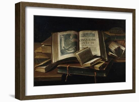 Books of Pleasure, 17th Century-null-Framed Giclee Print