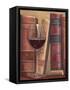 Books of Wine-James Wiens-Framed Stretched Canvas