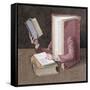 Books on Books, 2003-Jonathan Wolstenholme-Framed Stretched Canvas