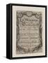 Booksellers, Edward Withers, Trade Card-null-Framed Stretched Canvas