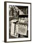 Booksellers of Paris on the banks of the Seine River - France-Philippe Hugonnard-Framed Photographic Print