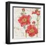 Bookshelf Botanical V-Katie Pertiet-Framed Art Print