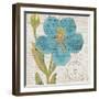 Bookshelf Botanical VI-Katie Pertiet-Framed Art Print