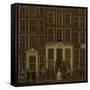 Bookshop and Lottery Agency of Jan De Groot in the Kalverstraat in Amsterdam-Isaac Ouwater-Framed Stretched Canvas