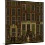 Bookshop and Lottery Agency of Jan De Groot in the Kalverstraat in Amsterdam-Isaac Ouwater-Mounted Art Print