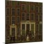 Bookshop and Lottery Agency of Jan De Groot in the Kalverstraat in Amsterdam-Isaac Ouwater-Mounted Art Print