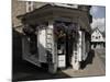 Bookshop, Hay on Wye, Powys, Mid-Wales, Wales, United Kingdom-David Hughes-Mounted Photographic Print