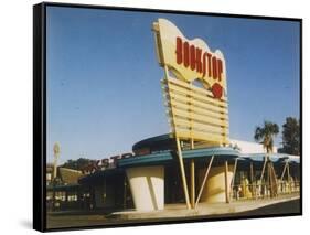 Bookshop, San Antonio-Hilary Evans-Framed Stretched Canvas