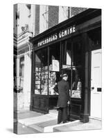 Bookshop Window-Gill Emberton-Stretched Canvas