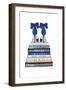 Bookstack Navy-Amanda Greenwood-Framed Art Print