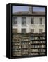 Bookstalls, Hay on Wye, Powys, Mid-Wales, Wales, United Kingdom-David Hughes-Framed Stretched Canvas