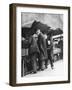 Bookstalls of the Farringdon Road Market, London, 1926-1927-Walter Benington-Framed Giclee Print