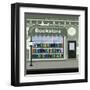 Bookstore-intararit-Framed Art Print