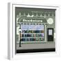 Bookstore-intararit-Framed Art Print