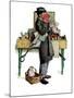 "Bookworm", August 14,1926-Norman Rockwell-Mounted Giclee Print