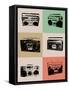 Boom Box Poster-NaxArt-Framed Stretched Canvas