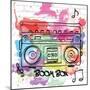 Boom Box-Daniela Santiago-Mounted Art Print