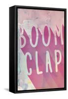Boom Clap-null-Framed Stretched Canvas