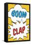 Boom Clap-null-Framed Stretched Canvas