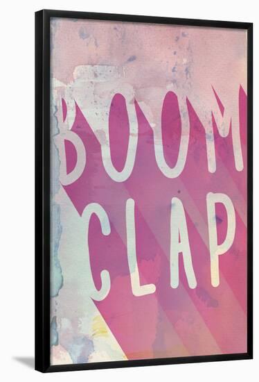 Boom Clap-null-Framed Poster