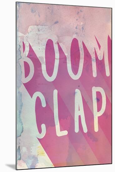 Boom Clap-null-Mounted Poster