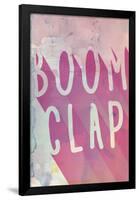 Boom Clap-null-Framed Poster