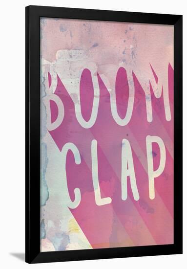 Boom Clap-null-Framed Poster