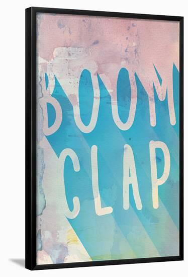 Boom Clap-null-Framed Poster