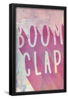 Boom Clap-null-Framed Poster