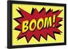 Boom! Comic Pop-Art Art Print Poster-null-Lamina Framed Poster