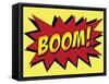 Boom! Comic Pop-Art Art Print Poster-null-Framed Stretched Canvas