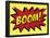 Boom! Comic Pop-Art Art Print Poster-null-Framed Poster